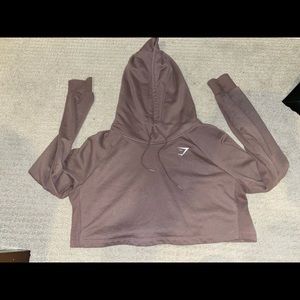 Gymshark cropped training hoodie